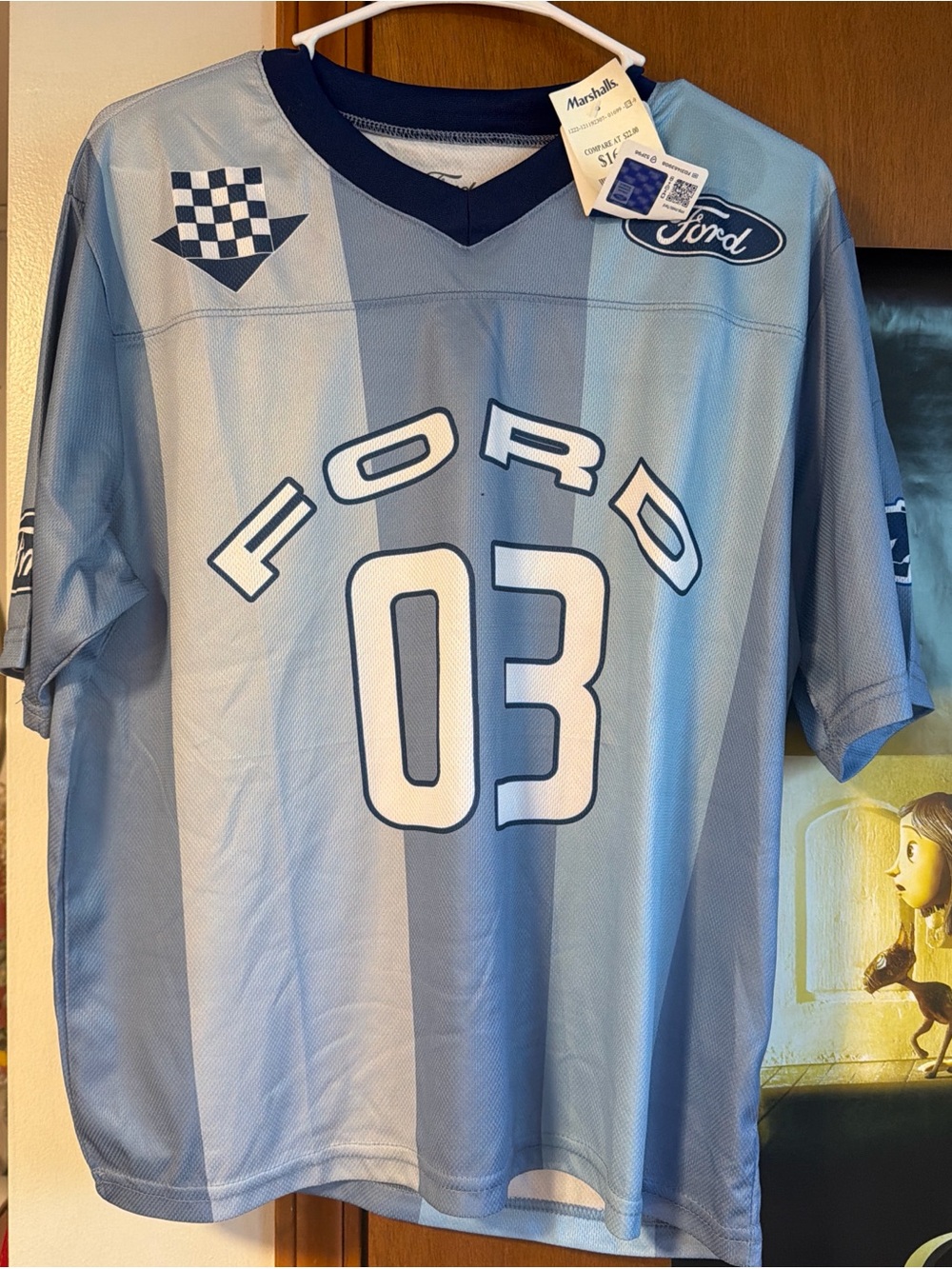 Ford Light Blue Racing Jersey - 03